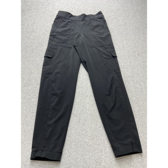 Athleta Chelsea Cargo Pants Womens 4 Fleece Lined Stretch Pockets Outdoor Hiking - Picture 1 of 13